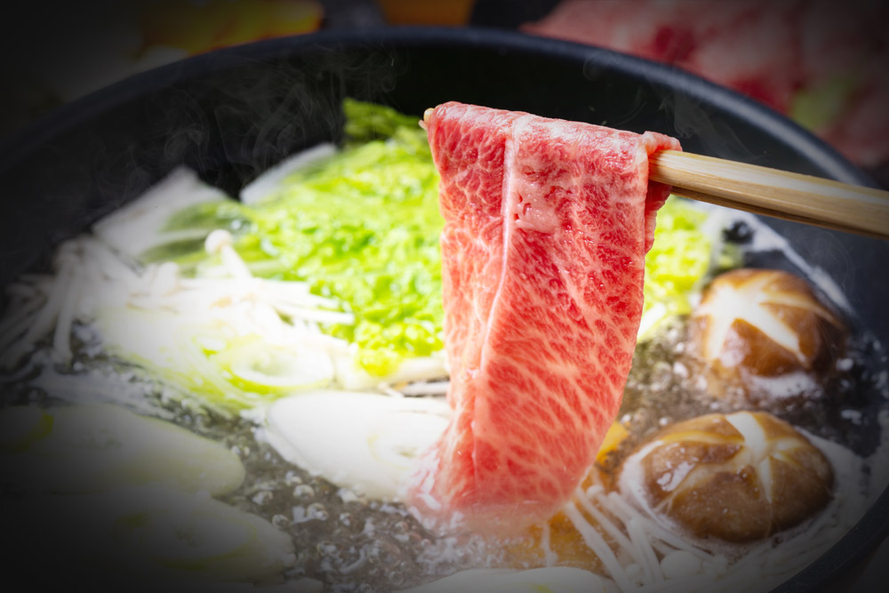 近江牛のしゃぶしゃぶ