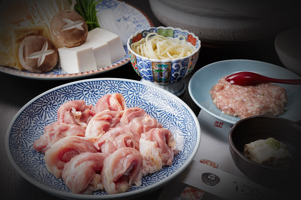 京の地鶏水炊き鍋コース